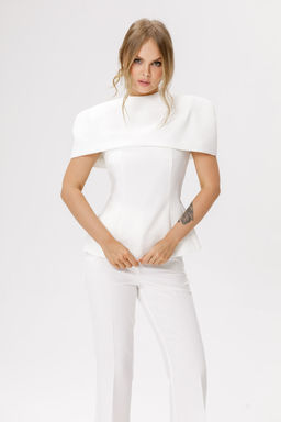 Жакет Pirs 6640 молочный