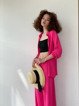 9407 Костюм летний ярко-розовый - Martichelli фото 4