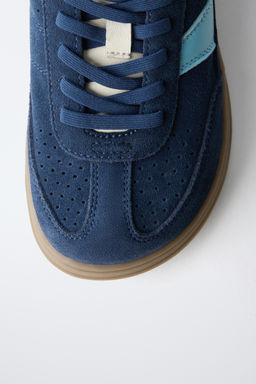 LEATHER BAREFOOT SNEAKERS - Zara фото 5