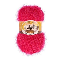Пряжа ADELIA BRILLIANT 100% полиэстер 10 шт. х 50 г 90 м  5 м