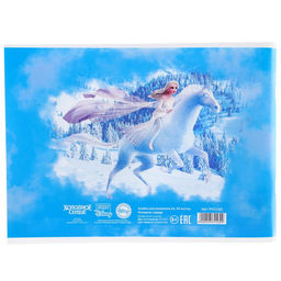 Альбом для рисования А4, 40 листов 100 г/м, на скрепке, Холодное сердце - Disney фото 3