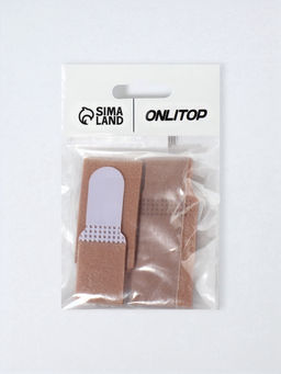 Корректоры для пальцев ног и рук, 11.5×2.5 см, пара, бежевые