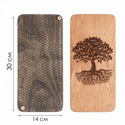 Садху, доска с гвоздями, для йоги Древо жизни, 2 шт, шаг 8 мм, 14 х 30 см - Simaland фото 2