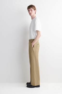 PANTAL?N CHINO WIDE LEG DE ALGOD?N - H&m фото 9