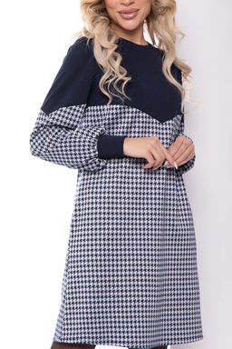 Платье Игра на контрасте (блю) П7946 - Lt collection фото 5