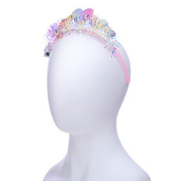 Корона карнавальная Корона светящаяся, со стразами, в пакете - Снеговичок фото 2