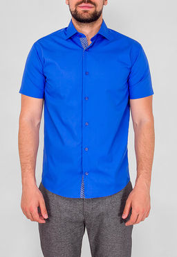 Сорочка мужская короткий рукав GREG 230/109/AZ/ZS/P/1  фото 8