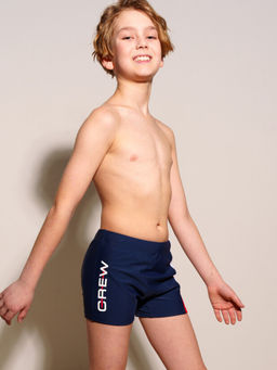 12411267 Плавки-шорты трикотажные для мальчиков, средней длины