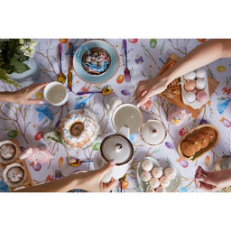 Скатерть Доляна Happy Easter 220х144 см  фото 11