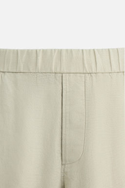 100% LINEN TROUSERS - Zara фото 19