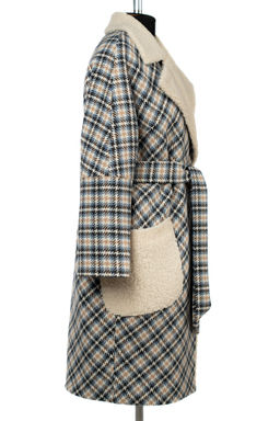 02-3152 Пальто женское утепленное (пояс) - El podio фото 8