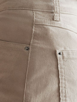 Брюки из эластичного микро-вельвета