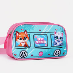 Сумка поясная детская Лучшие друзья 20х11х4см