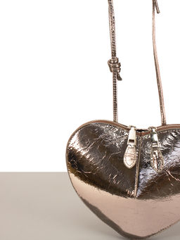 LACCOMA сумка НИ836-бронзовый натуральная кожа хлопок  фото 5