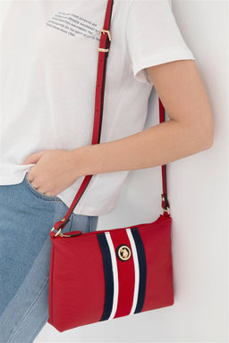 Женская красная сумка - U.s. polo assn фото 2