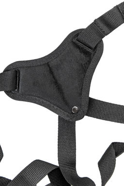 Трусики для страпона TOYFA RealStick Strap-On Abigail, экокожа, черные