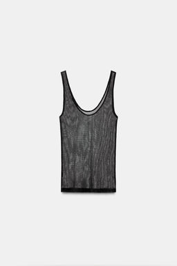 METALLIC THREAD TOP - Zara фото 10