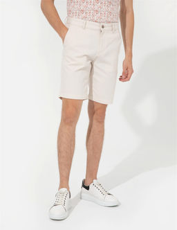 Ekru Slim Fit Bermuda _ort - Pierre cardin фото 2