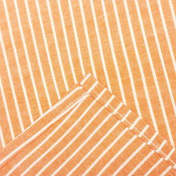 Кухонный набор Полосы фартук 60х70см, прихватка 20х20см, варежка 12х15см, цвет персик, 50%п/э, 50%хл - Доляна фото 4