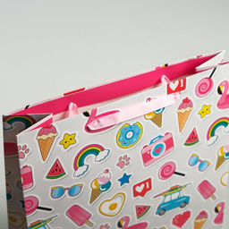 Пакет подарочный ламинированный, упаковка, «Хорошего настроения!», L 31×40×11.5 см