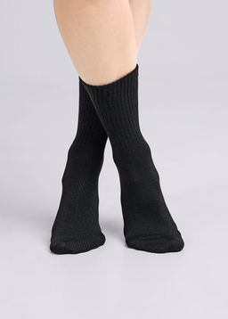 (CLE) Д2423 носки жен. вискоза-акрил (ЧЗ) черный