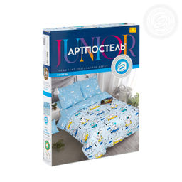 Постельное белье Движ (поплин детский) 1,5 сп./Пододеяльник: 1 шт. - 215*145; Простыня: 1 шт. - 214*150; Наволочка: 2 шт. - 70*70; Поплин детский