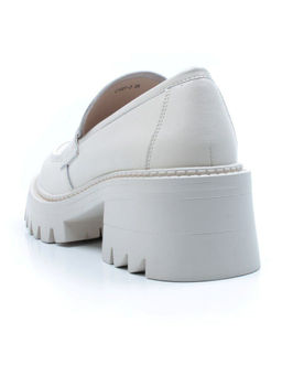 03-C1801-3 WHITE Лоферы женские (натуральная кожа) - No name фото 8