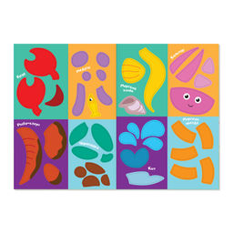 Аппликации наклейками набор Для мальчиков, 3 шт. по 12 стр. - Буква-ленд фото 4