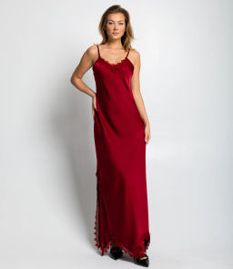 Платье #КТ2607 (4), бордовый