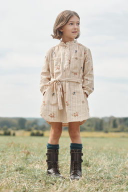 LIMITED EDITION FLORAL PRINT SHIRT DRESS