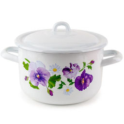 Кастрюля 2,9л "Анютины глазки" С-16111/4Э