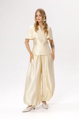 Блуза Pirs 6583 сливочный