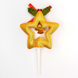 Украшение для торта Золотая звезда - Страна карнавалия фото 6