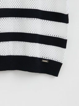 CONTE LDK 2332 Джемпер женский black-white - Conte elegant фото 4