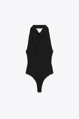 OPEN BACK HALTER BODYSUIT - Zara фото 6