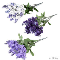 Цветок искусственный Лаванда 33 см / SY847 /уп 2/300/1200/ - Галеонтрейд фото 5