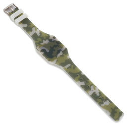 Часы наручные электронные Камуфляж, детские, ремешок l-22.5 см
