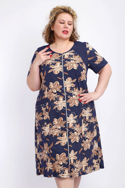 Халат 004 домашний на молнии