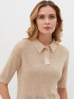 Conso/KMS 220723 - beige Футболка Женская