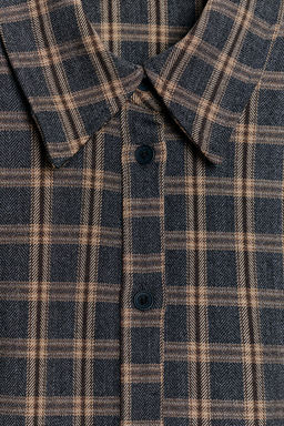 FITTED CHECK SHIRT - Zara фото 4