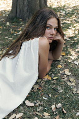 LIMITED EDITION COMBINATION COTTON DRESS - Zara фото 3