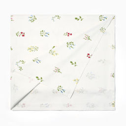 Скатерть Этель. Цветочек, 146?2202 см, саржа 190 г/м?, 100% хлопок