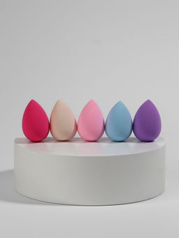 Набор спонжей для макияжа мини «Капля», 3.2×2 см, увеличиваются при намокании, 5 шт., МИКС