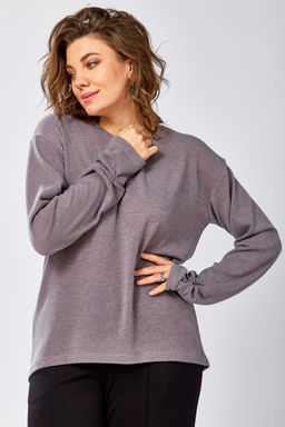 Джемпер BegiModa 4154 Фиолетовый пепел