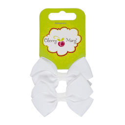 CHERRY MARY R6029 Набор резинок для волос 5 х 2 шт. №01 белый фото 3