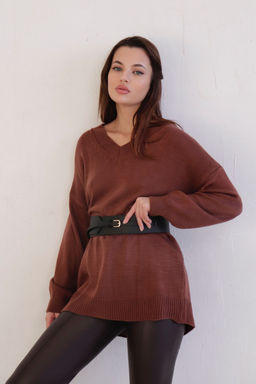 10401 Пуловер коричневый - Martichelli фото 4