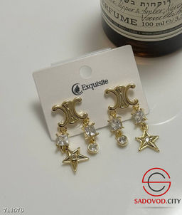 Женские серьги висюльки