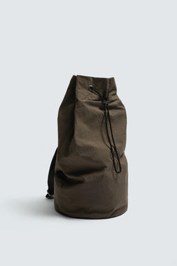 BOLSO SACO T?CNICO / Verde Caqui - Zara фото 4