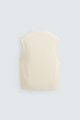 100% LINEN TANK T-SHIRT - Zara фото 8