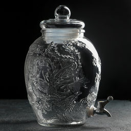 Диспенсер для напитков «Дракон», 8 л, 28×21×34 см